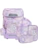 BECKMANN Beckmann Schulranzenset Plus Air - 6-tlg. Set Unicorn Princess Purple