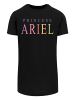 F4NT4STIC Long Cut T-Shirt Disney Arielle Arielle Graphic in schwarz