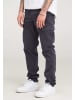 behype Cargo-Hose - BHMATOLA Jogger-Hose Jeanshose Stoffhose in Dunkelgrau