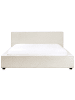 Beliani Doppelbett MIRANDE in Weiß - (W) 189 x (H) 90 x (L) 231 cm