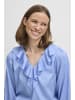 b. young BYHANIKO SS FRILL BLOUSE - LIGHT WOVEN Regular fit in Vista Blue