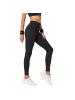 YEAZ HORIZON leggings in schwarz