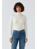 Oui Langarmshirt in gardenia