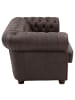58 aufm Kessel SOFA 3-Sitzer Kath Echtleder (Antikoptik) braun