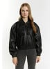 DreiMaster Vintage Lederblouson in Schwarz