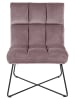 ebuy24 Sessel Alba Altrosa 62 x 86 cm