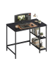 VASAGLE Schreibtisch Barnet in Schwarz - (B)100 x (H)76 x (T)50 cm