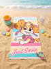 Paw Patrol Paw Patrol Strandtuch Skye Just Smile Badetuch Handtuch 120x60cm in Mehrfarbig