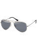 BEZLIT Herren Sonnenbrille in Schwarz/Silber