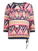 Betty Barclay Casual-Shirt mit Tunnelzug in Pink/Dark Blue