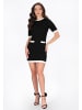 faina Women Dress in black white
