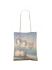 Mr. & Mrs. Panda Shopper Pinguine Kuscheln Design mit Spruch in Weiß