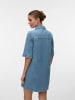 Vero Moda Jeanskleid in Light Blue Denim