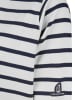 Wind Sportswear 3/4 T- Shirt in white-navy