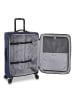 Roncato Metropolitan 4 Rollen Trolley 66 cm mit Dehnfalte blue