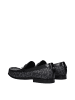 Dolce & Gabbana Schwarz Stoff Slip-On Loafer