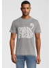 Re:Covered T-Shirt Pink Floyd Animals 1972 Logo in Grey