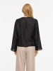 Vila Oberteil mit langen Ärmeln in Black