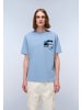 Napapijri T-Shirt "S-Montepiana Ss" in Blau