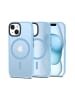 TechProtect TechProtect MagMat magnetisch Hülle iPhone 15 Mattblau in Blau