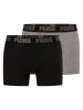 Puma Pants im 2er-Pack in schwarz grau