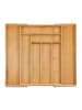 relaxdays Besteckkasten in Natur - (B)52 x (H)5 x (T)45,5 cm