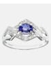 Diamant L'éternel Ring aus 375 Weißgold mit Diamant mit Tansanit