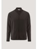 Hessnatur Hessnatur Strickjacke Regular aus reiner Bio-Merinowolle in kakao braun