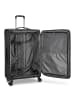 Roncato Jazz 4.0 4 Rollen Trolley L 78 cm mit Dehnfalte in schwarz