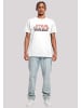 F4NT4STIC T-Shirt Star Wars Tatooine Logo in weiß