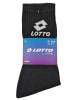 Lotto Sportsocken 12 Paar LOTTO Socken Tennissocken in schwarz, weiss, blau