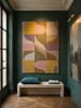KADIMA DESIGN Teppich Kurzflor für Fußbodenheizung EVENLODE modern Wohnzimmer Diele in Multi