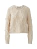 Oui Pullover in light beige mel