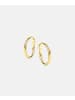 Diamant L'éternel Ohrringe aus 585 Gelbgold