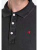 Replay Poloshirt in schwarz