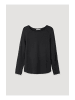 Hessnatur Sweatshirt in schwarz