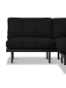 home24 Outdoor-Ecksofa Modica Typ C in Schwarz