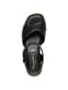 Tamaris WIDE FIT Sandalette in BLACK NAPPA