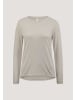 Hessnatur Langarm Schlafshirt Regular in düne