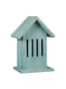 relaxdays Schmetterlingshaus in Türkis - (B)18,5 x (H)25,5 x (T)12 cm