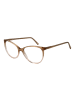 Andy Wolf Unisex Optische Fassungen Katzenauge Braun