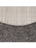 Pergamon Hochflor-Teppich Comfy Rund in anthrazit