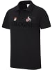 Fußballverein 1. FC Köln Polo "Poloshirt Schwarzer Weg" in Schwarz