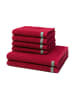 Ross 4 X Handtuch 2 X Duschtuch im Set Smart in Marsala