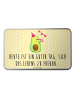 Mr. & Mrs. Panda Teedose Avocado Party mit Spruch in Gelb Pastell