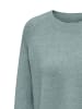 JACQUELINE de YONG Basic Strick Pullover Stretch Sweater mit Schlitzen JDYMARCO in Grün