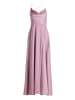 Vera Mont Abendkleid mit Wasserfallausschnitt in Powder Lilac