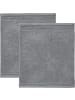 Erwin Müller Frottier Frottier-Geschirrtuch 2er-Pack in anthrazit