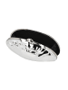 faina Women Clutch in Silver