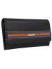 mano Don Leonardo Geldbörse RFID Leder 18 cm schwarz